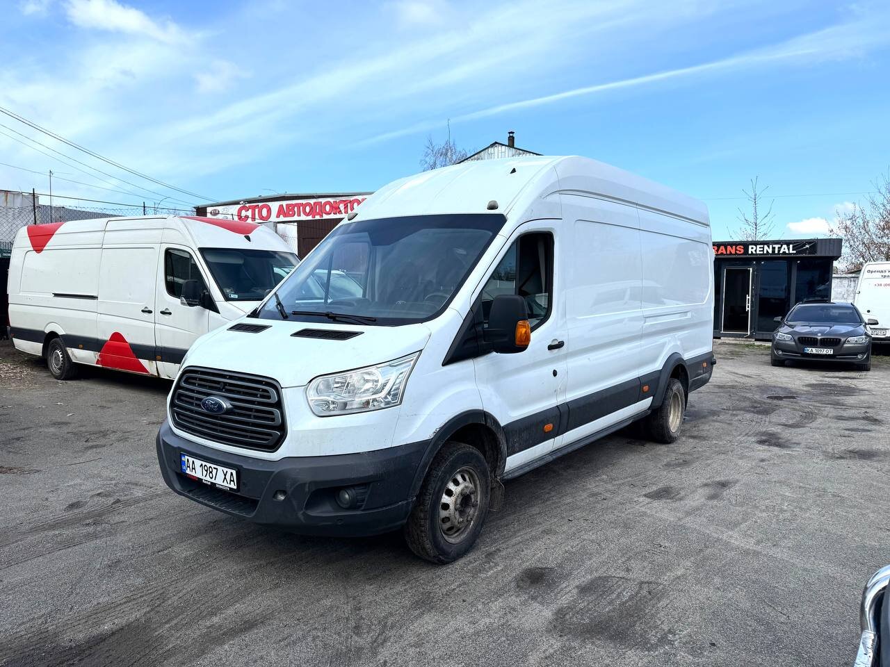 Ford Transit 2018 з парку оренди KTRANS