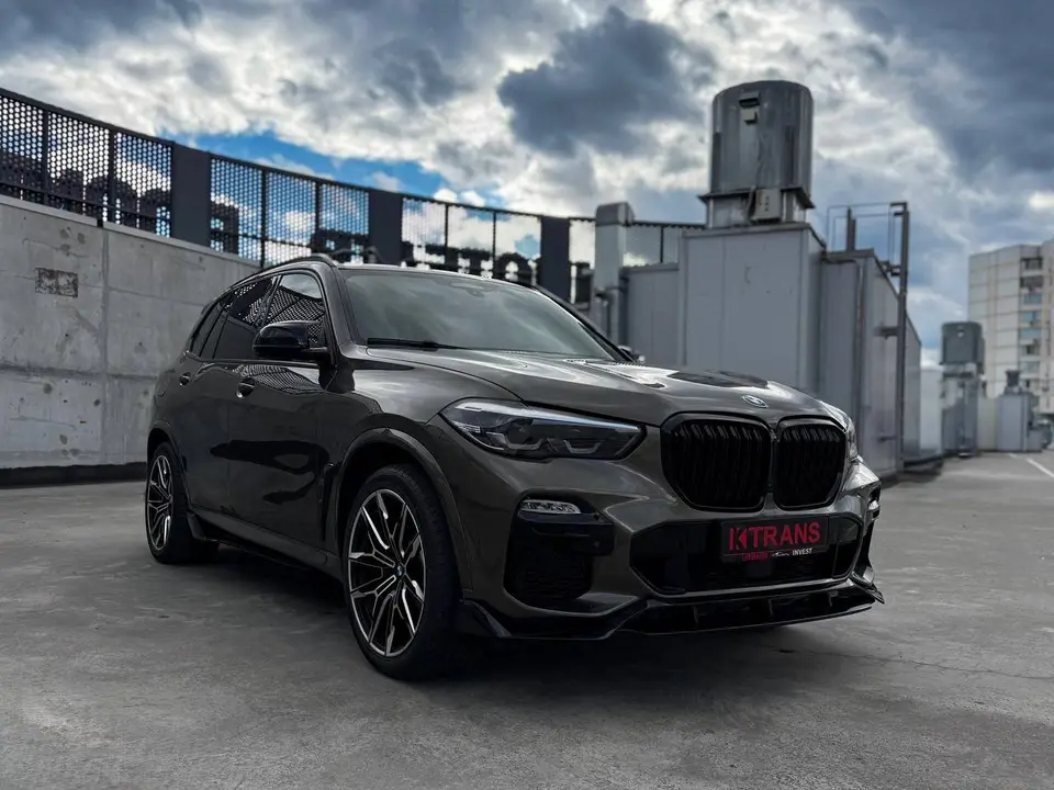BMW X5 G05 2019 (сірий) з парку оренди KTRANS