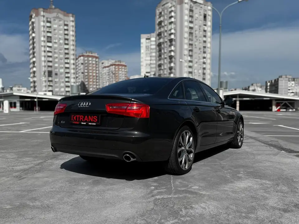 Audi A6 2015 from the KTRANS rental fleet