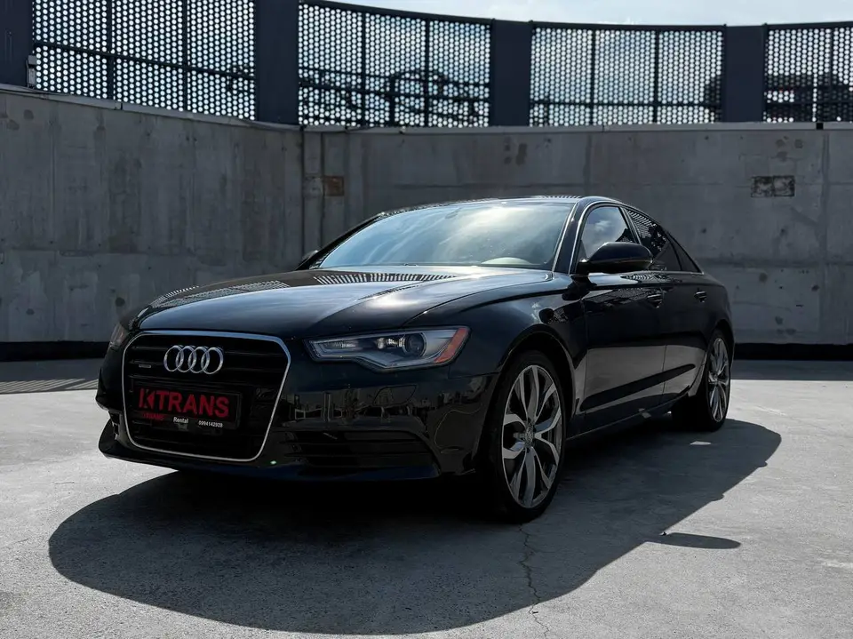 Audi A6 2015 from the KTRANS rental fleet