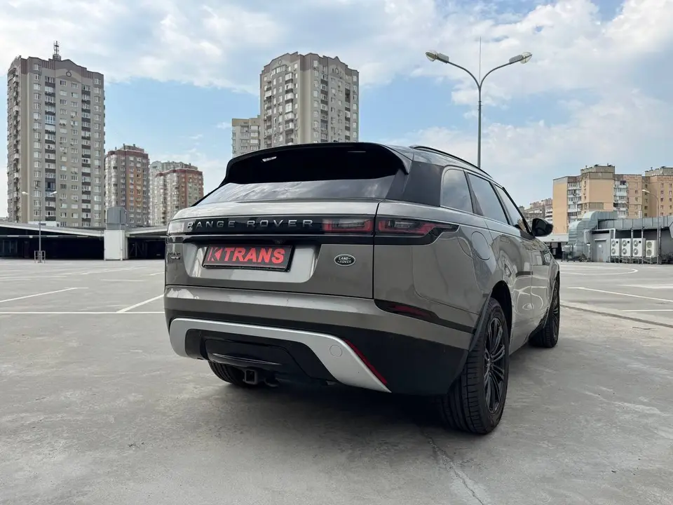 Range Rover Velar 2019 (grey) from the KTRANS rental fleet